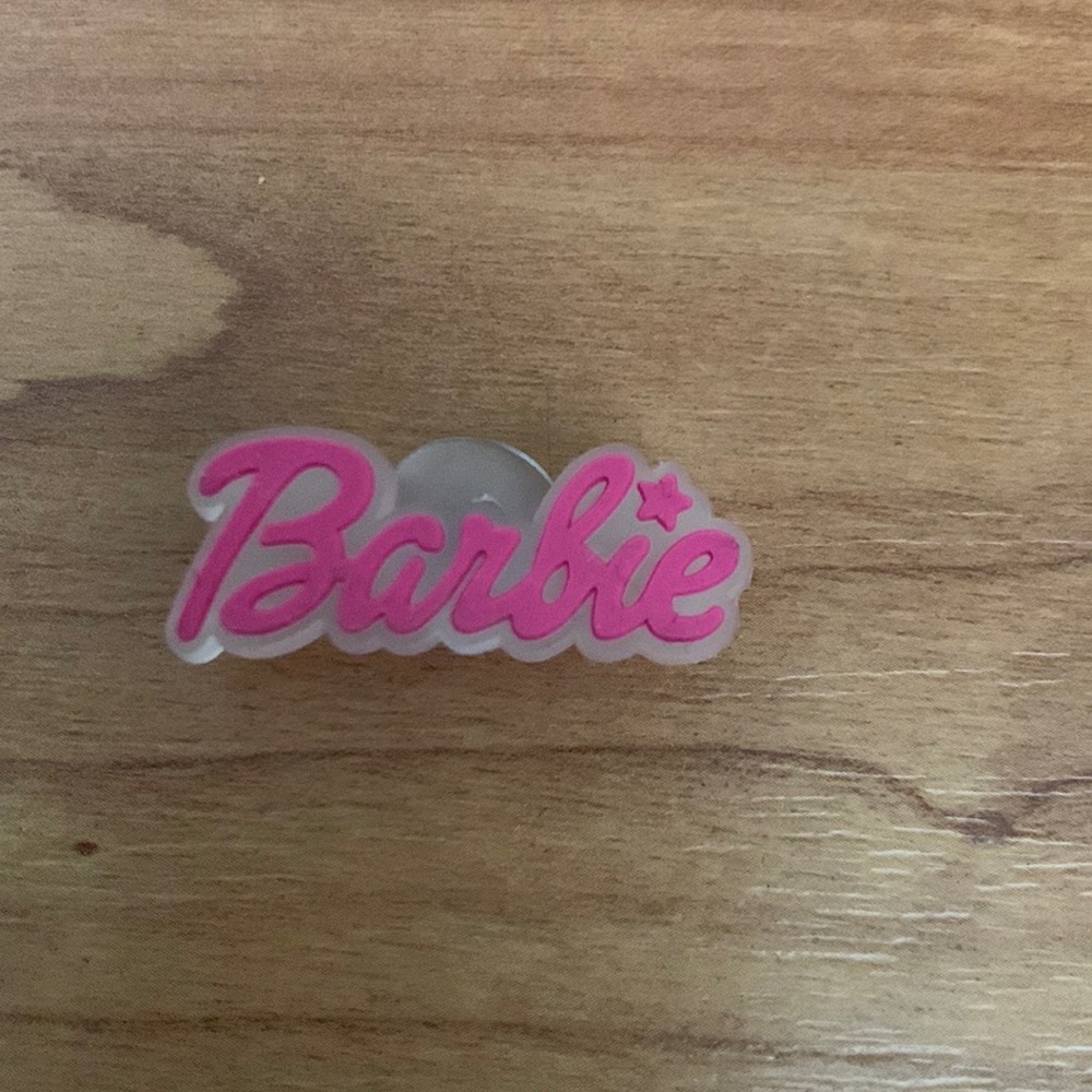 One Piece Shoe Charm "BARBIE" Pink